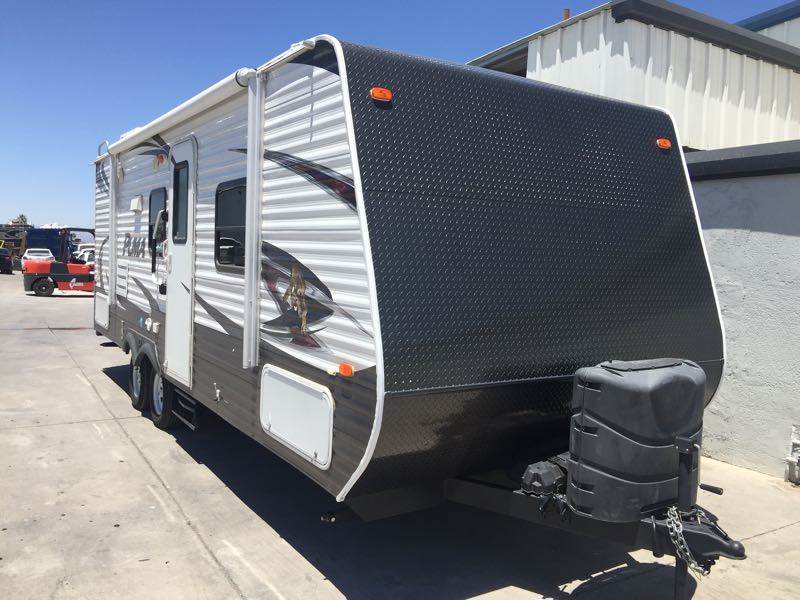 Hail Damage Trailer Unlimited Collision and RV