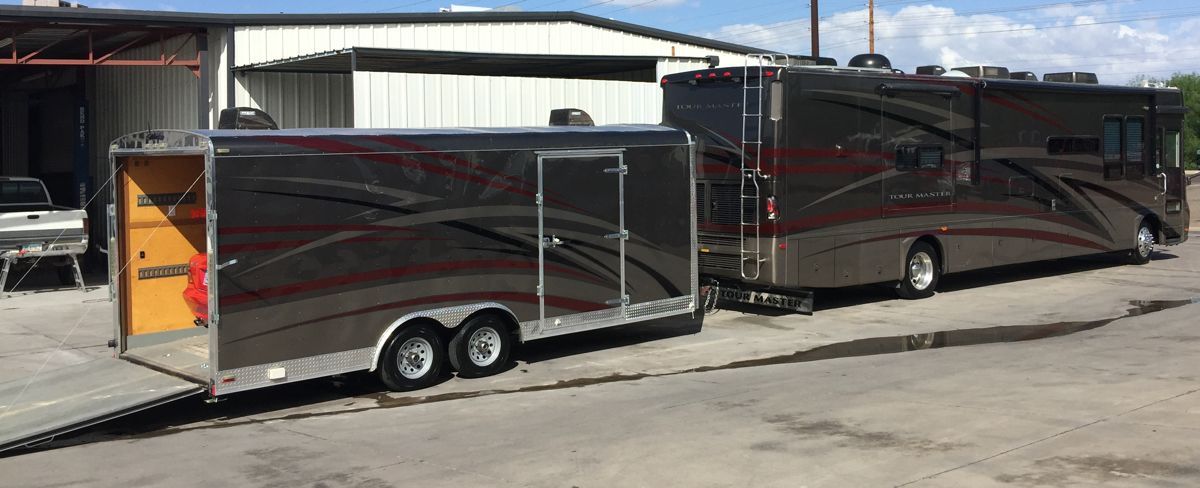 Tour Master and Trailer - Unlimited Collision and RV
