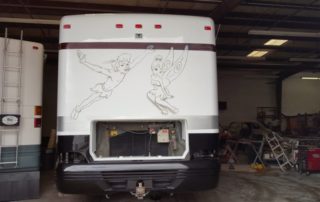 Custom Airbrushed RV