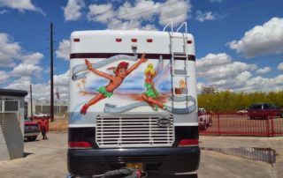 Custom Airbrushed RV