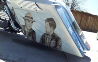 Custom Airbrushed Saddlebag