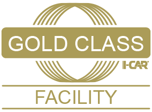 unlimited collision icar gold facility logo